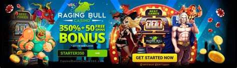 no deposit free spins raging bull casino
